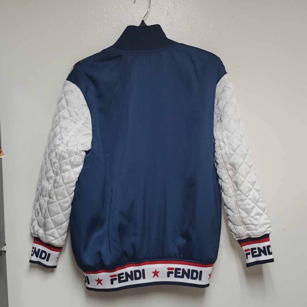 Fendi Multicolor Reversible Bomber Jacket - Picture 2 of 4